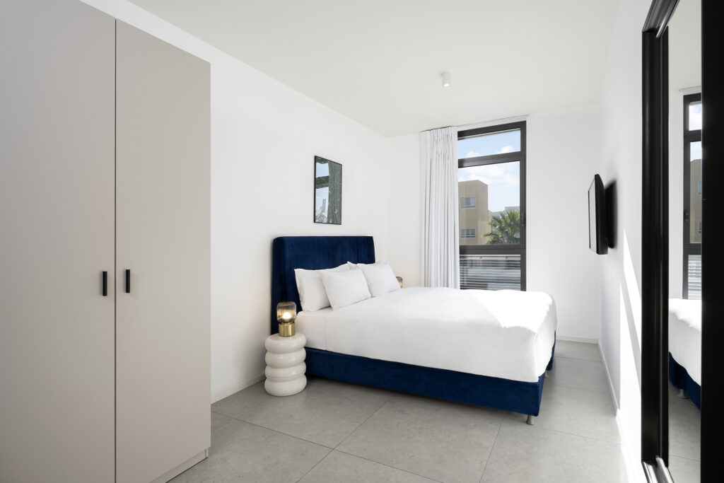 Three Bedroom Apartment With Balcony - Bedroom
