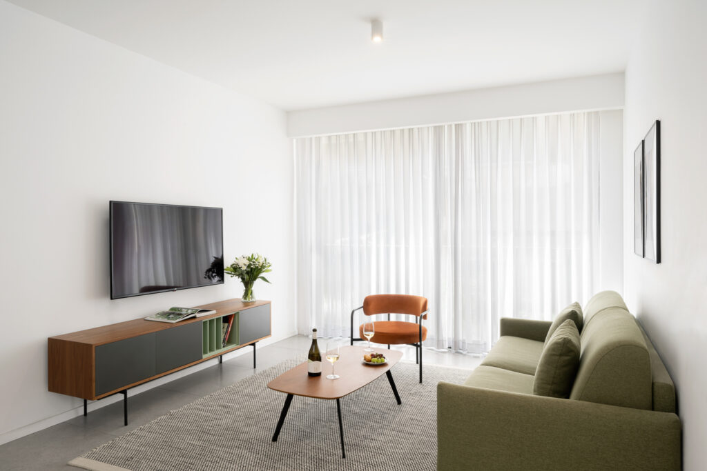 One Bedroom apartment - Living Area