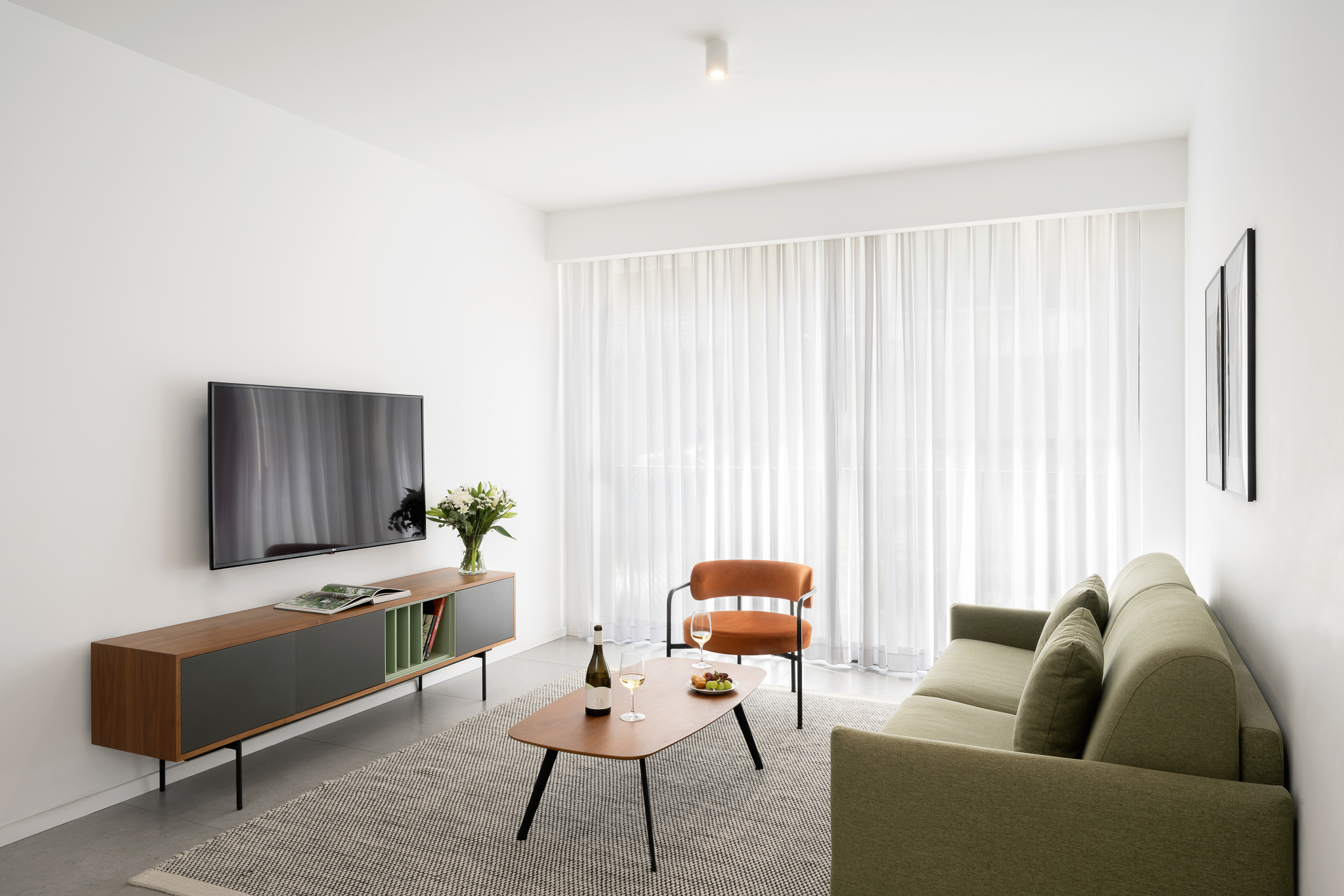 One Bedroom apartment - Living Area