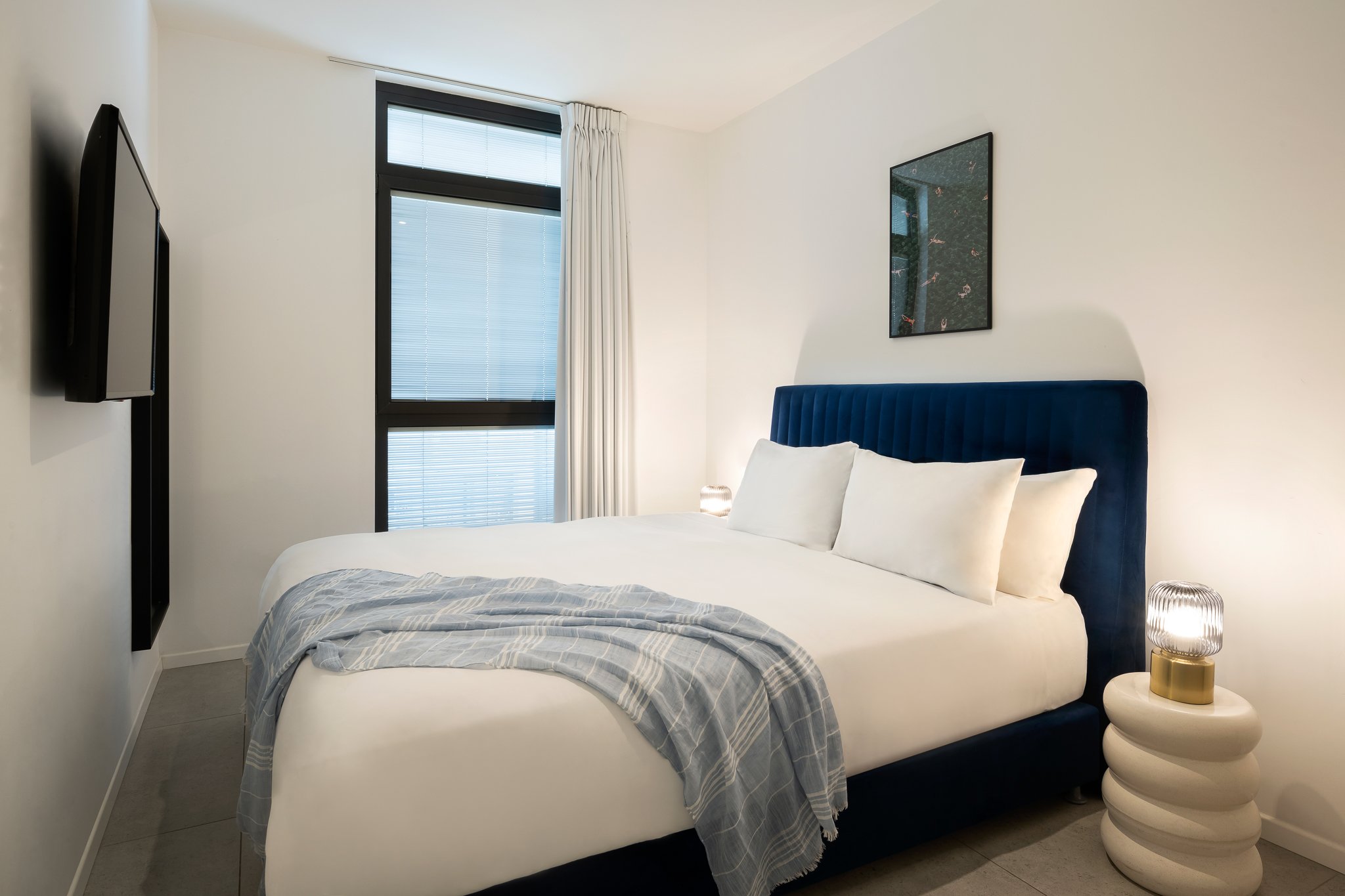 One Bedroom apartment - Bedroom
