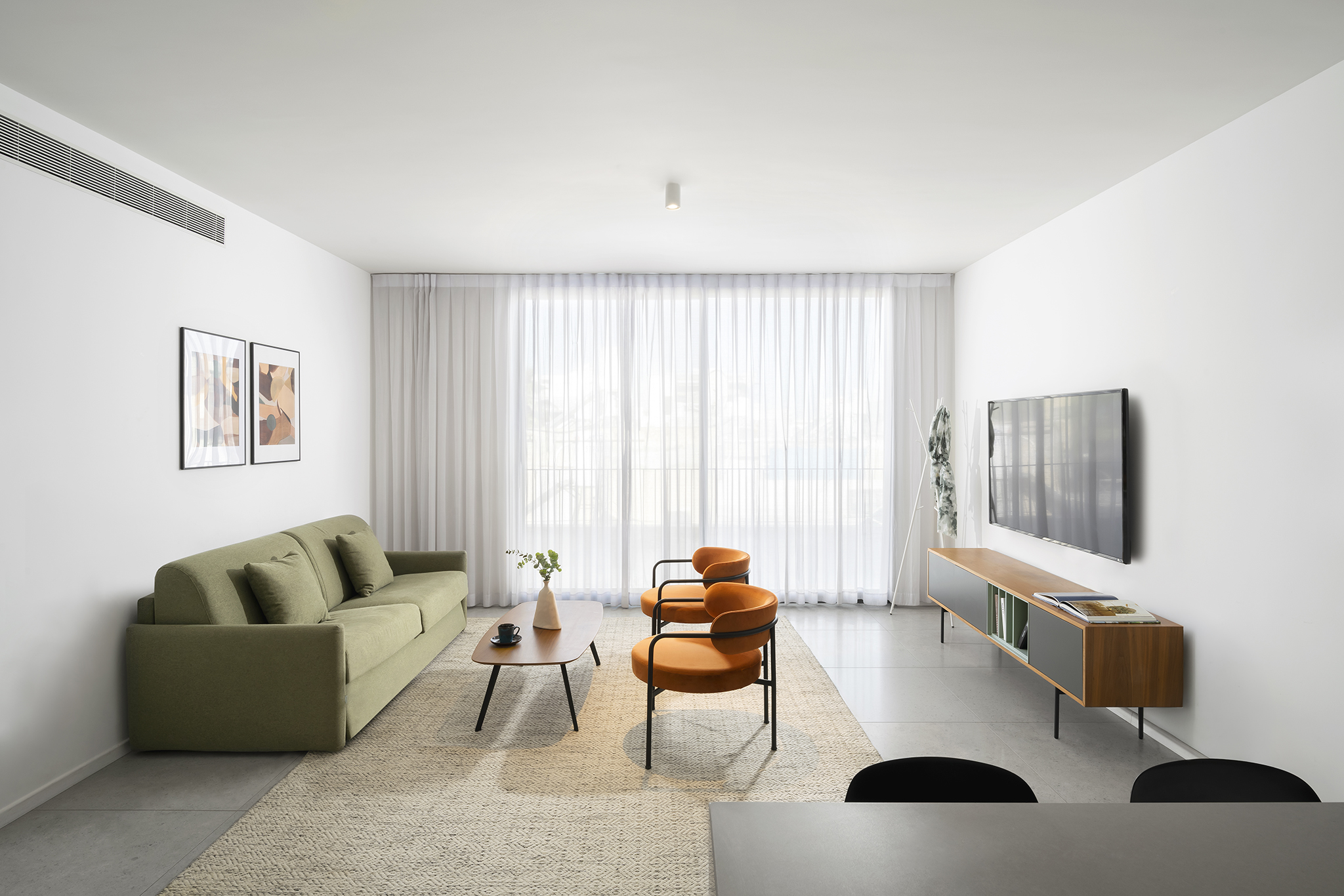 Three Bedroom apartment - Living Area