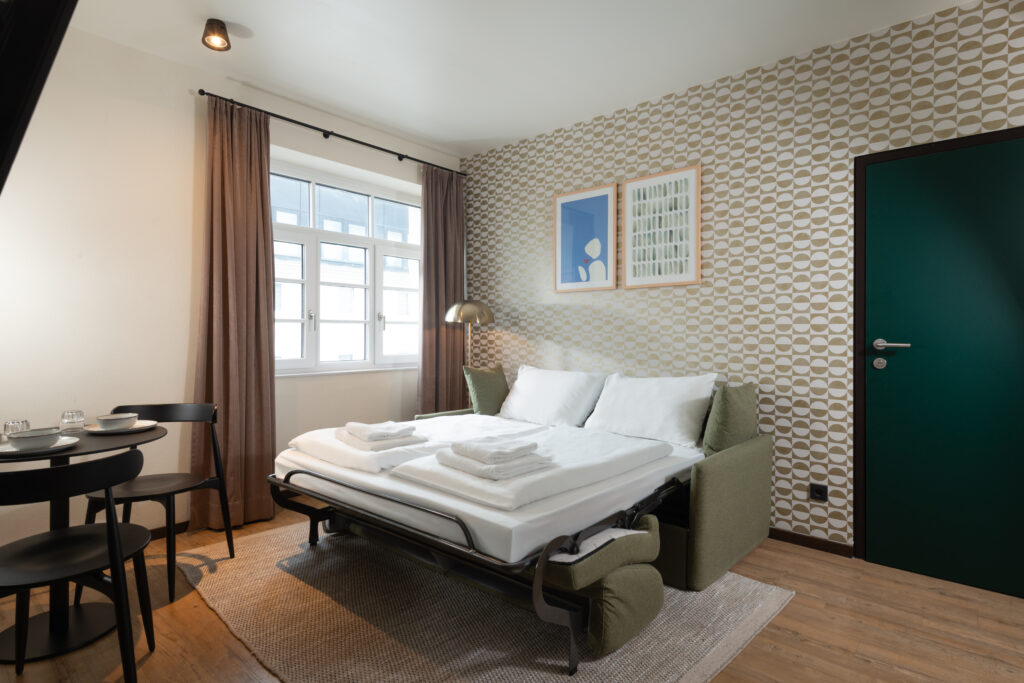 Sofa bed - One Bedroom Apartment